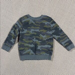 Cat & Jack Camo Crewneck Sweatshirt - 4T